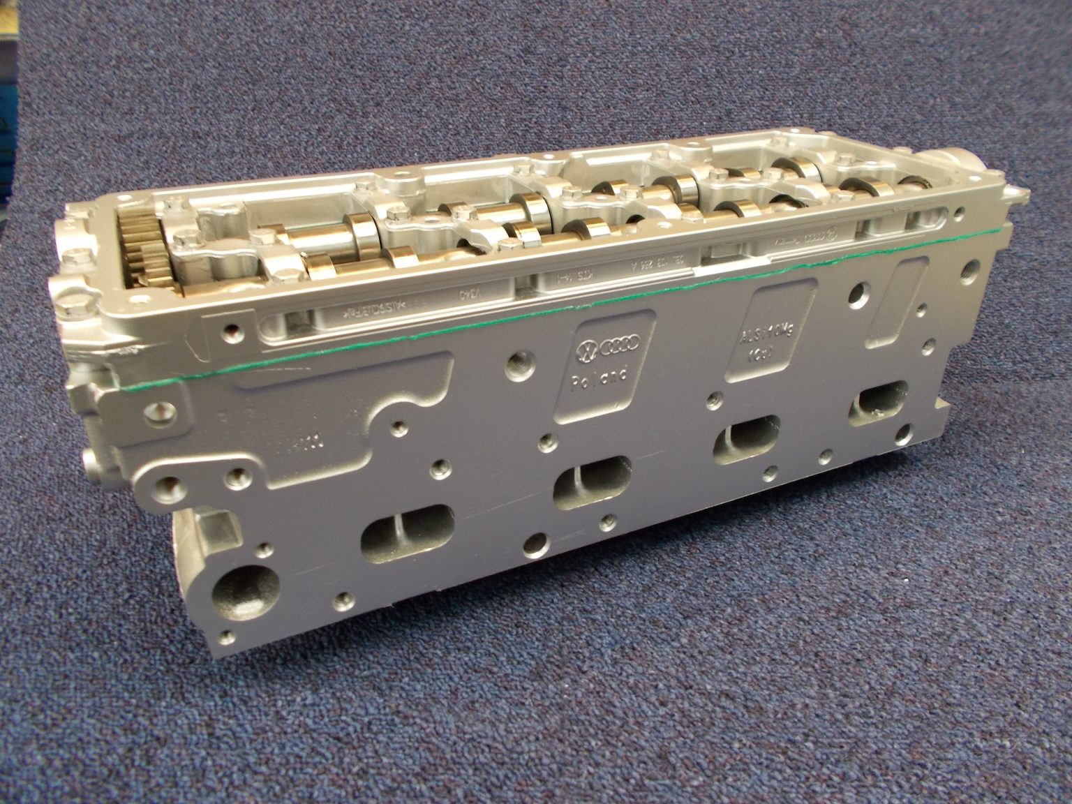 Skoda Cylinder Head Rear View